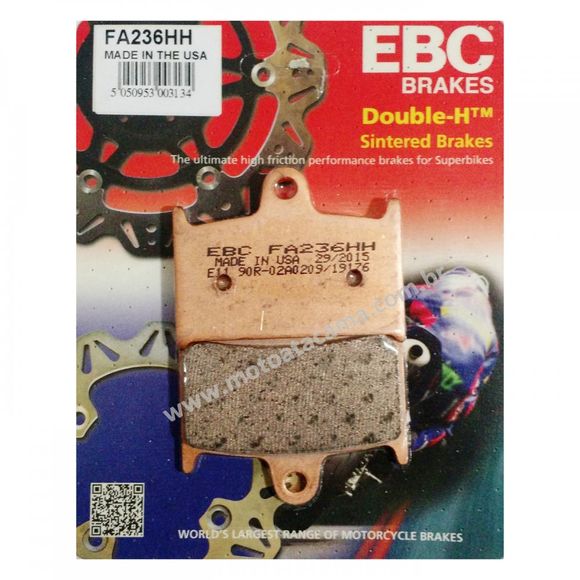 Pastilha-Freio-EBC-FA236HH Pastilha-Freio-EBC-FA236HH