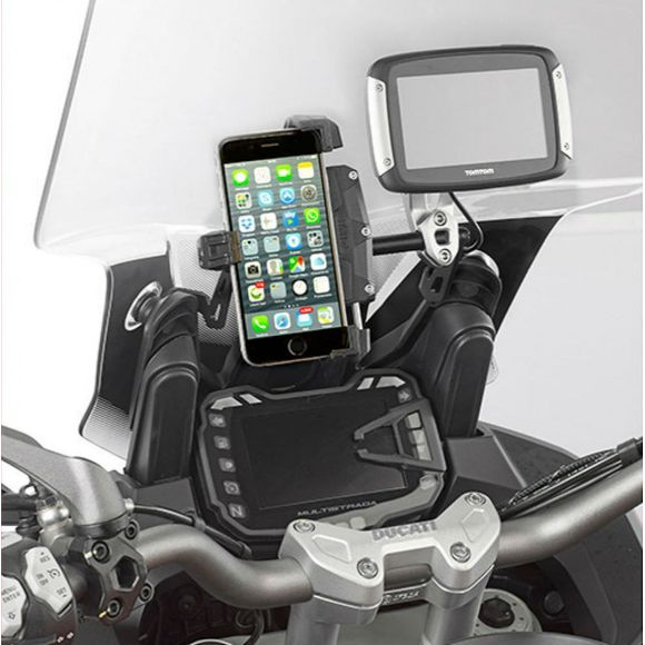 Suporte Gps Celular Givi Ducati Multistrada 950 / 1200 / 1260 Fb7408