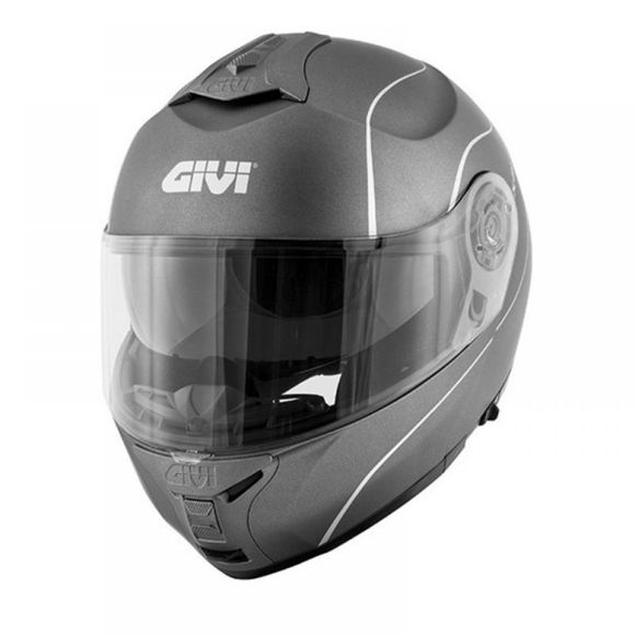 Capacete-Givi-X21-Articulado-Grafite Capacete-Givi-X21-Articulado-Grafite