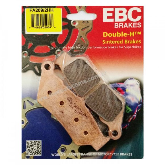 Pastilha-Freio-EBC-FA209-2HH- Pastilha-Freio-EBC-FA209-2HH-