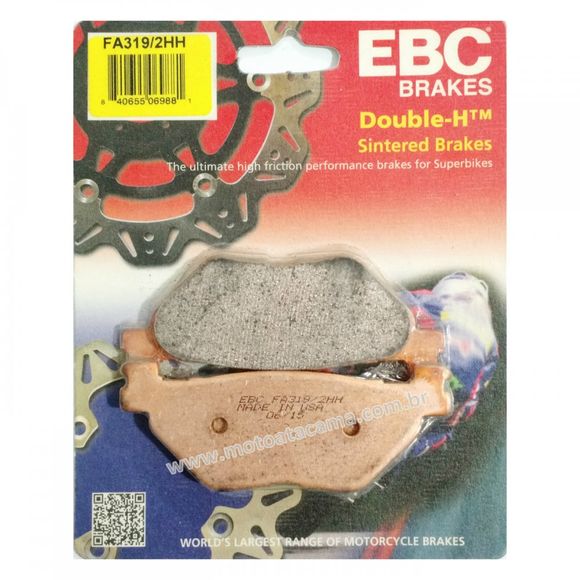 Pastilha-Freio-EBC-FA319-2HH- Pastilha-Freio-EBC-FA319-2HH-