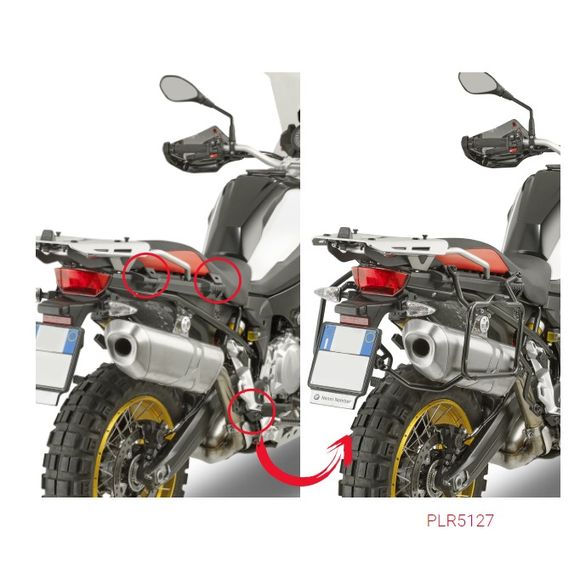 Suporte-Lateral-Givi-41l-Gs850-Engate-Rapido Suporte-Lateral-Givi-41l-Gs850-Engate-Rapido