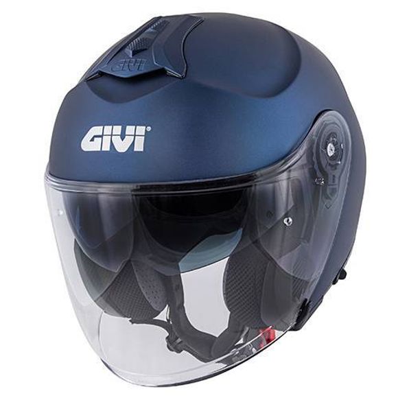 Capacete aberto Givi X22 Planet Azul Fosco Capacete aberto Givi X22 Planet Azul Fosco