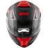 CAPACETE-GIVI-X21-SHIVER-TITANIO-FOSCO-VERMELHO-ARTICULADO