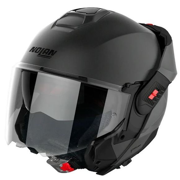 Capacete articulado 180 grau Nolan N120-1 Classic Cinza