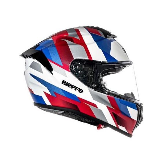 CAPACETE-BIEFFE-B-REAPER-BRAVE-BRANCO-E-VERMELHO CAPACETE-BIEFFE-B-REAPER-BRAVE-BRANCO-E-VERMELHO