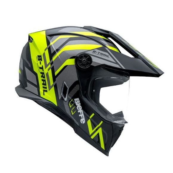 Capacete-Bieffe-B-Trail-Defender-Preto-e-Amarelo