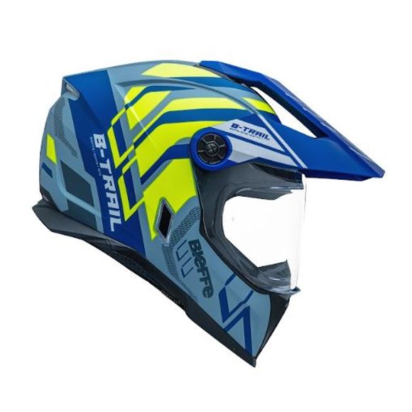 Capacete-Bieffe-B-Trail-Defender-Cinza-Moon-Fosco-e-Azul-55-56 Capacete-Bieffe-B-Trail-Defender-Cinza-Moon-Fosco-e-Azul-55-56